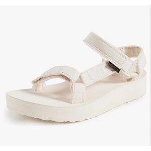 Teva Midform Universal Canvas woman’s 9 sandals birch off white hiking travel